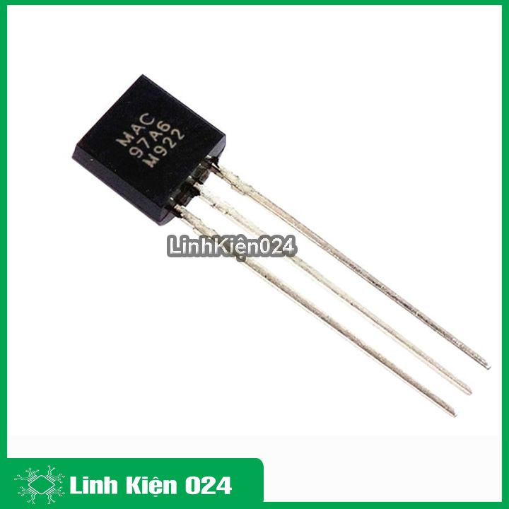 Combo 4 linh kiện triac 97a6 to-92 0.6a/400v