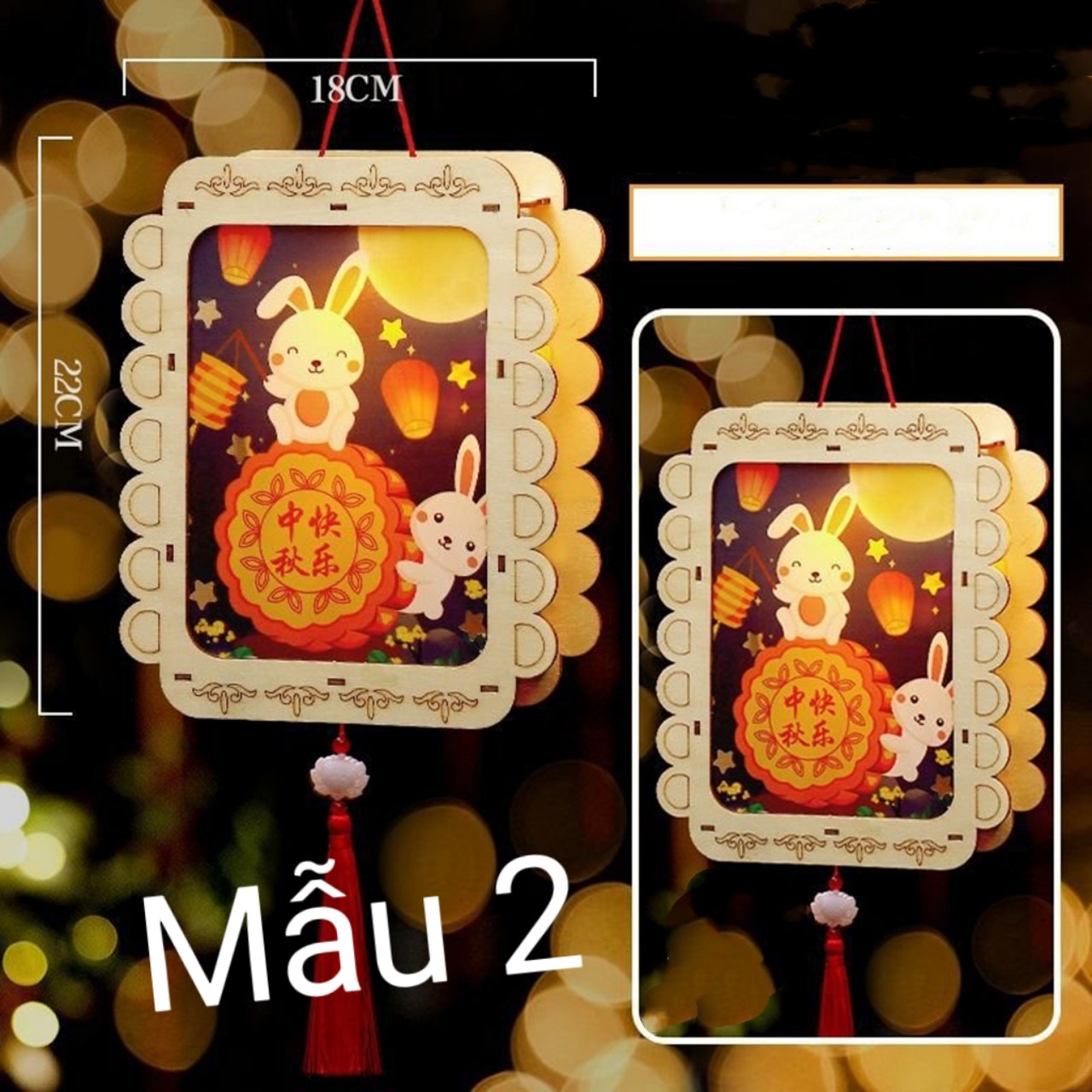 (MẪU 2023) LỒNG ĐÈN TRUNG THU HANDMADE CHO BÉ