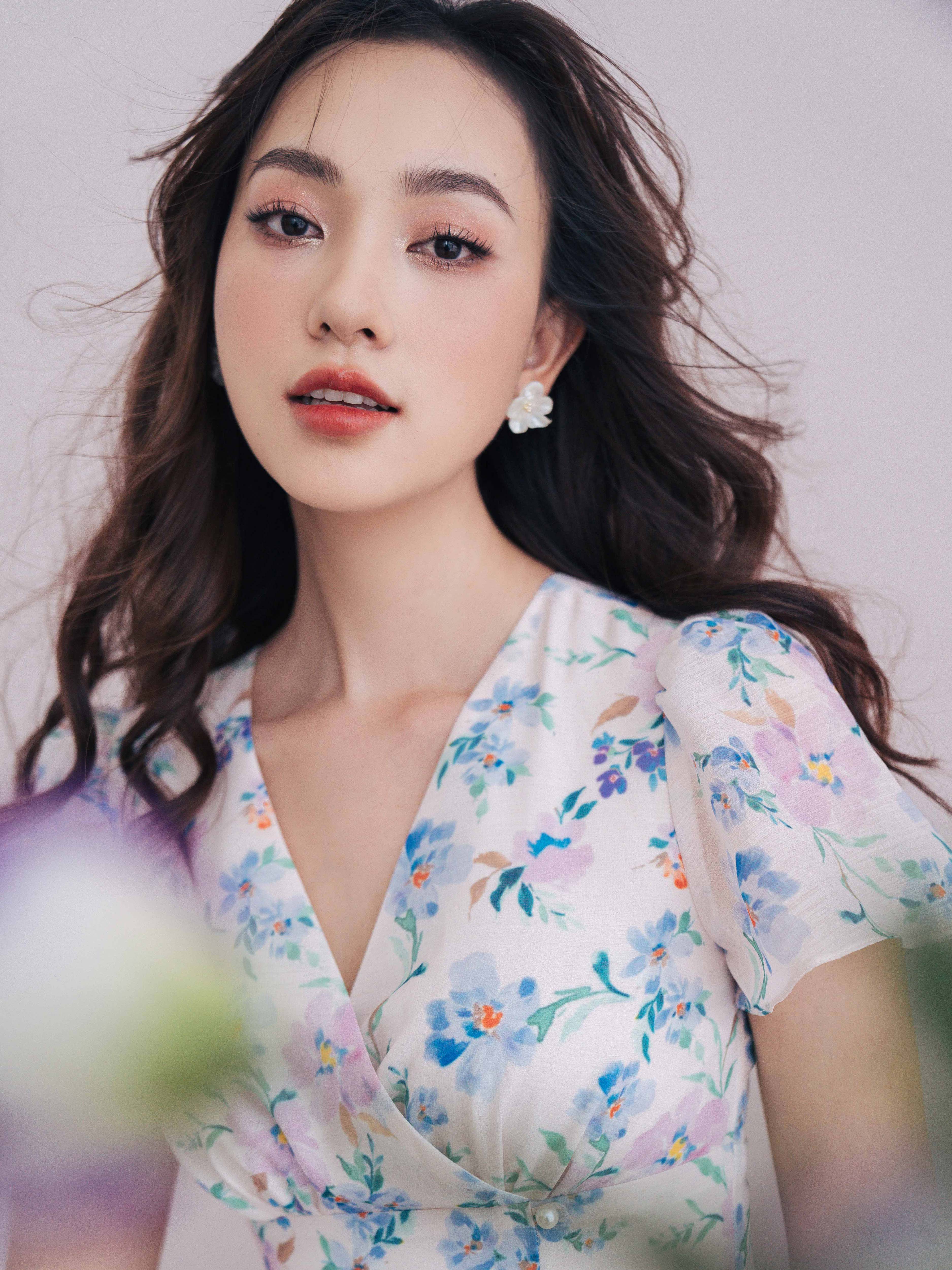 Váy wrap cúc trai lệch 4VA1315BE Lep'