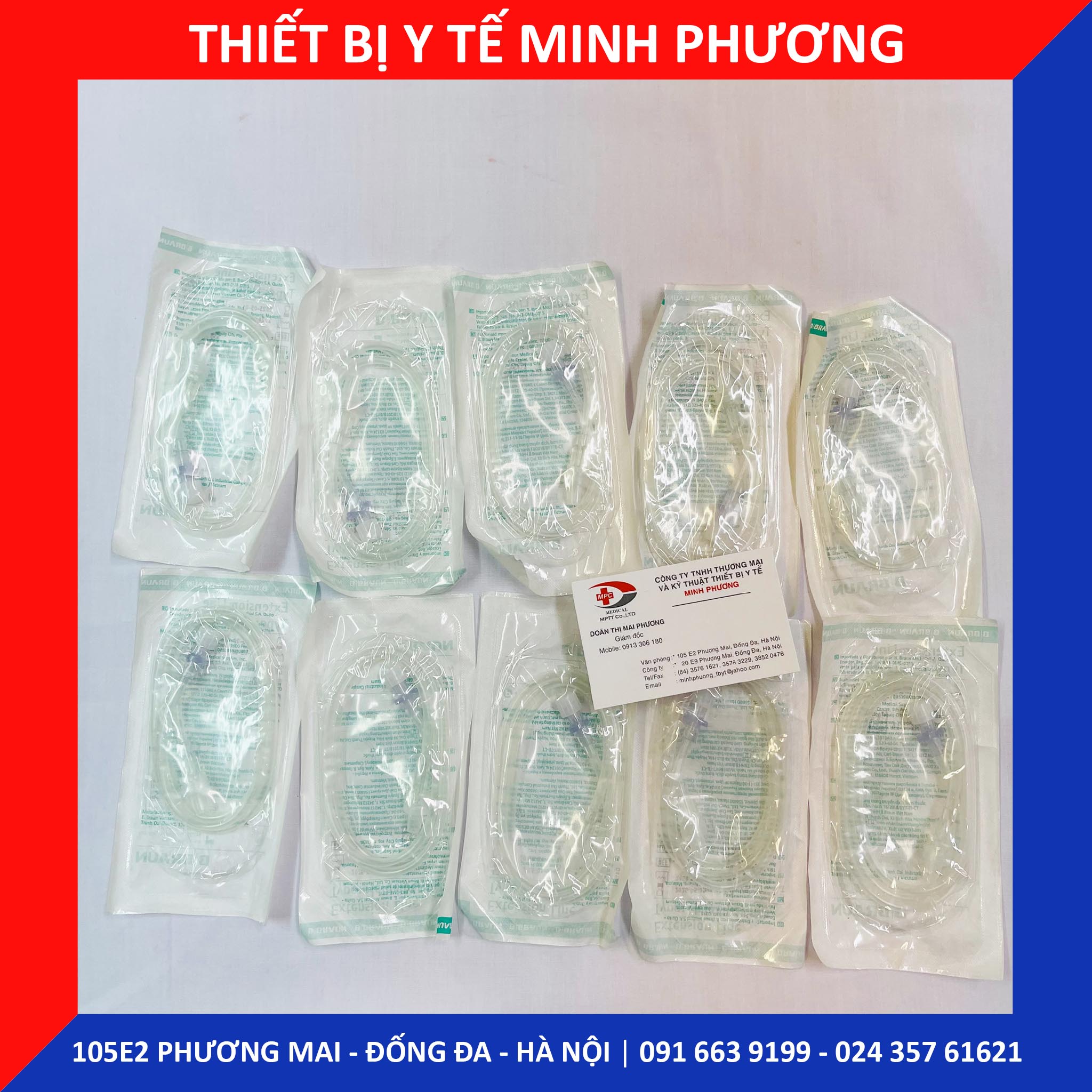 Dây nối bơm tiêm điện BRAUN
