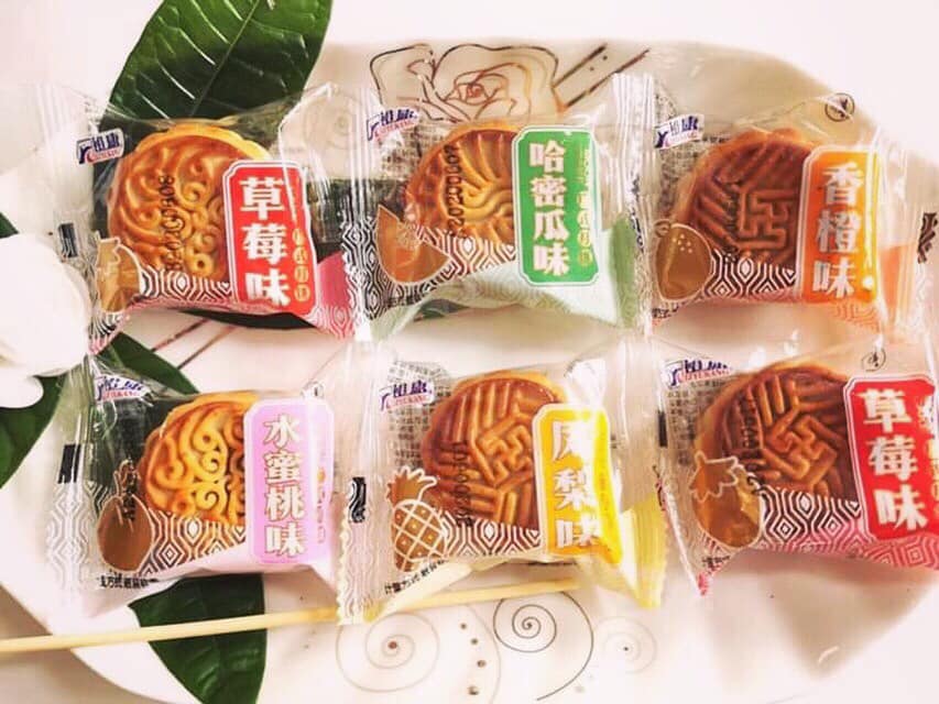 [ Bánh ngọt truyền thống ] Combo 500gr bánh trung thu mini mix vị siêu cute