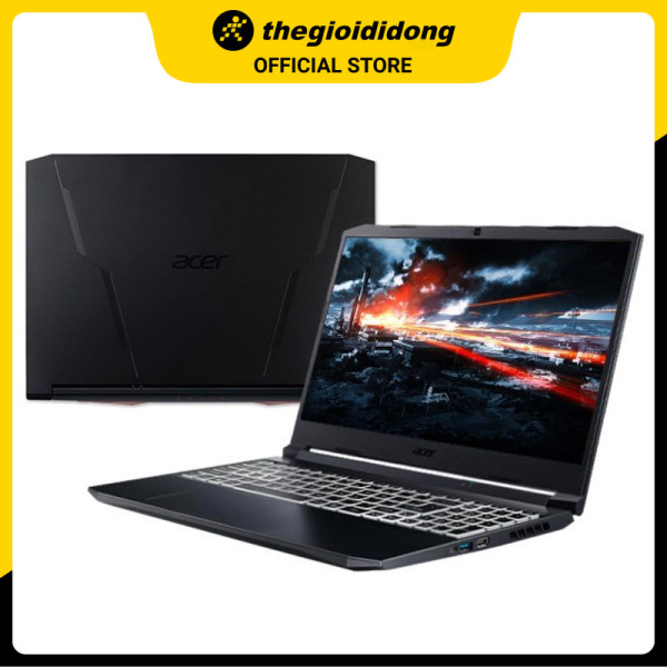 Laptop Acer Nitro 5 AN515 45 R6EV R5 5600H/8GB/512GB/4GB GTX1650/15.6F/144Hz/Win11/(NH.QBMSV.006)/Đen - Hàng chính hãng