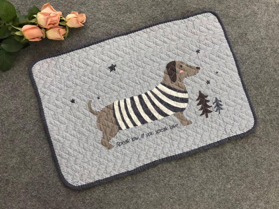 Thảm chùi chân 40x60cm 100% cotton