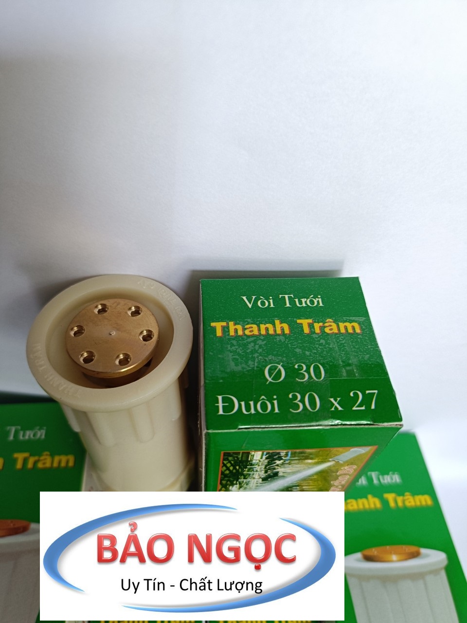 Đầu Vòi tưới Béc tưới cây gắn ống 27 đến 50 nhụy đồng điều chỉnh xa gần Tưới cây, xịt chuồng trại, vệ sinh vật nuôi