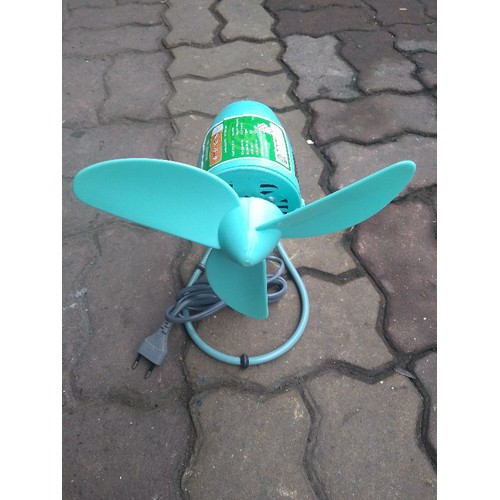Cánh Quạt Con Cóc Mini 11Cm 3 Cánh Xanh
