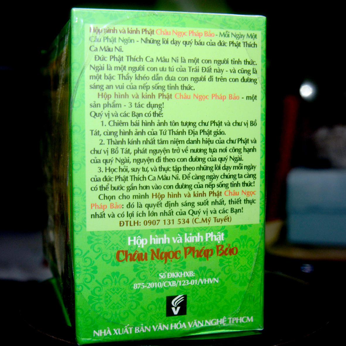 [HCM]Hộp Châu Ngọc Pháp Bảo-365 Câu Pháp Cú