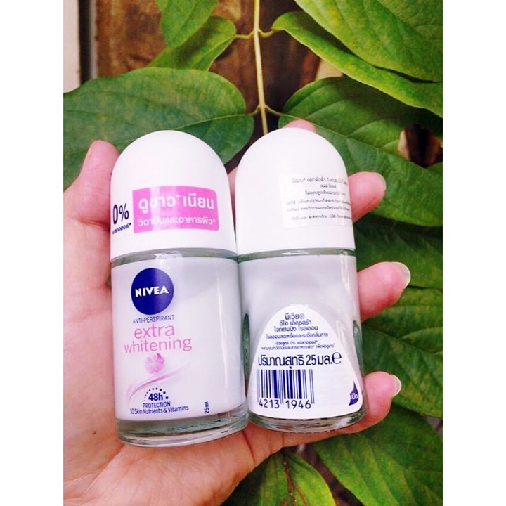 LĂN NÁCH KHỬ MÙI NIVEA THÁI LAN 25ML - XQ534