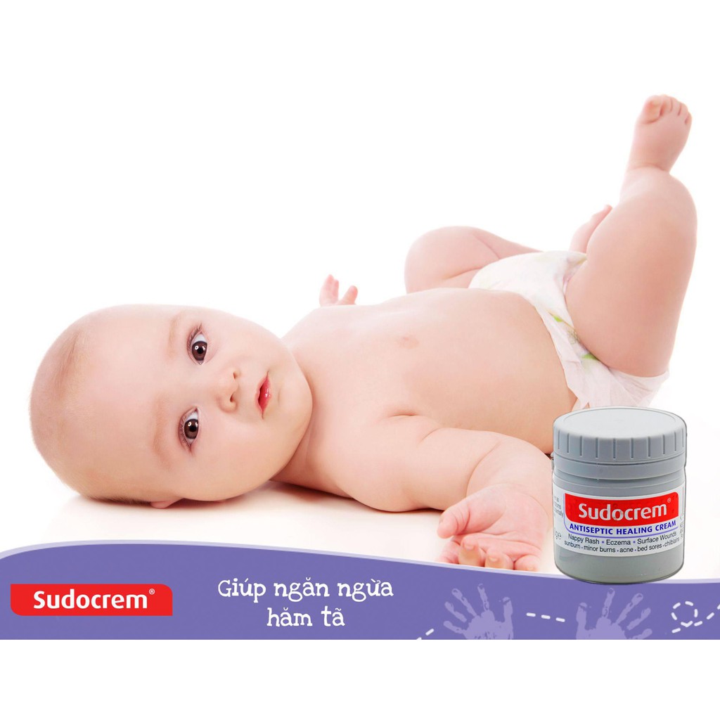 Kem hăm Sudocrem Baby Cream (Hộp 60g)