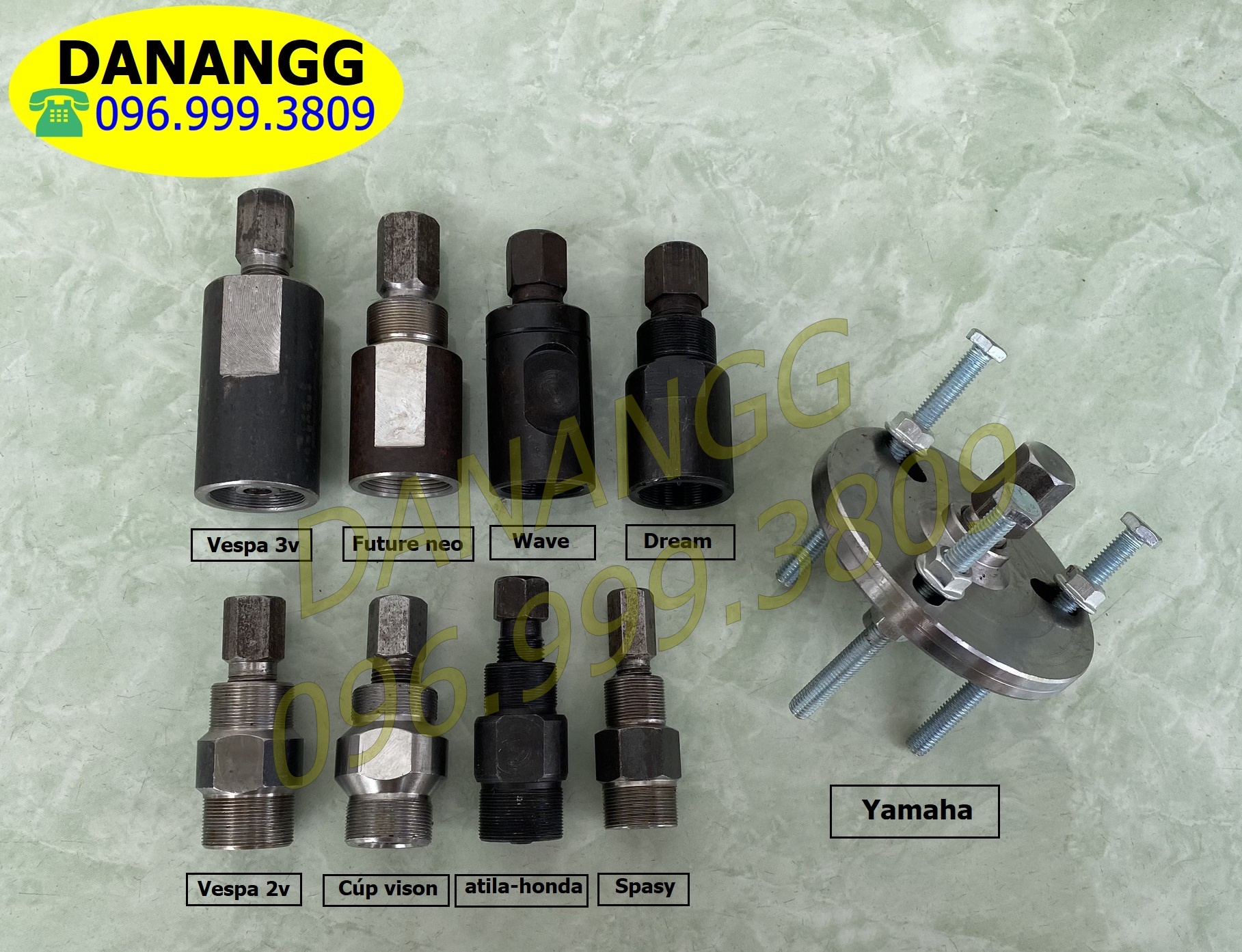 Cảo mâm điện vô lăng các loại xe máy
