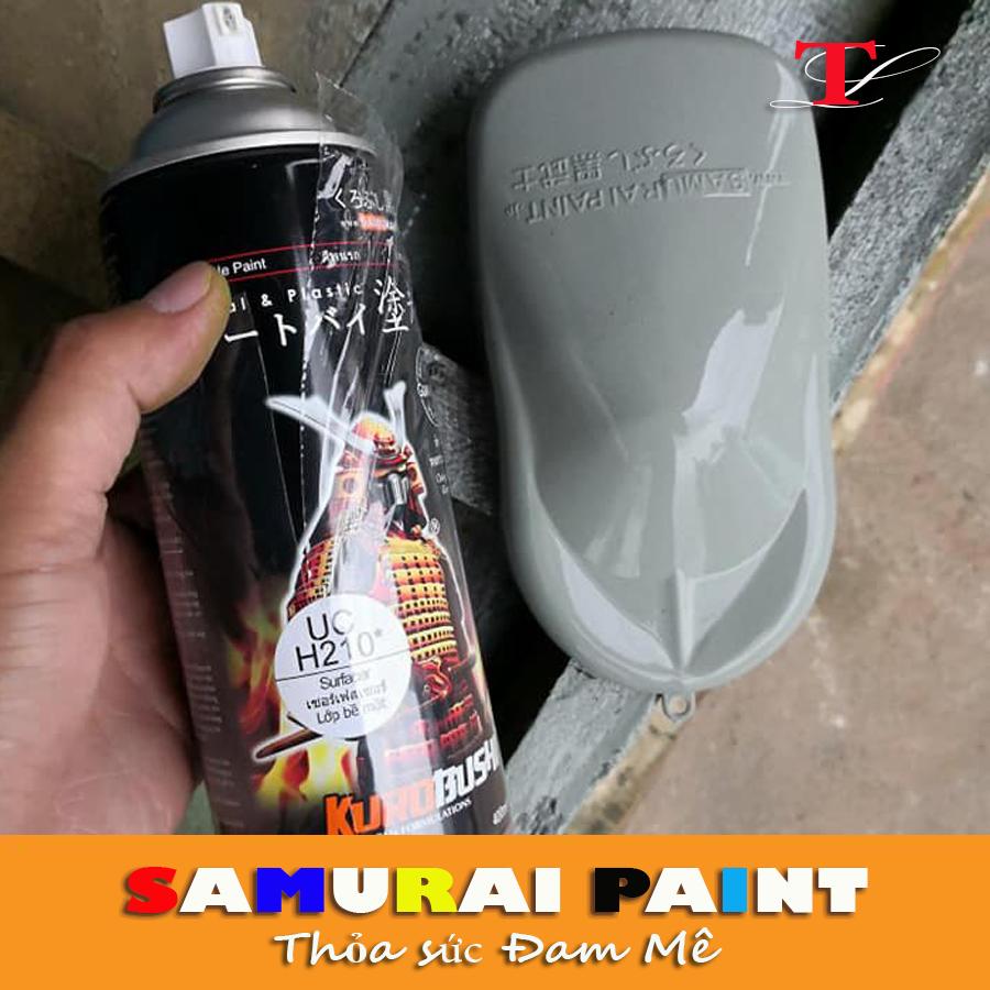 Sơn samurai - Chai sơn lót UCH210 sơn xịt samurai