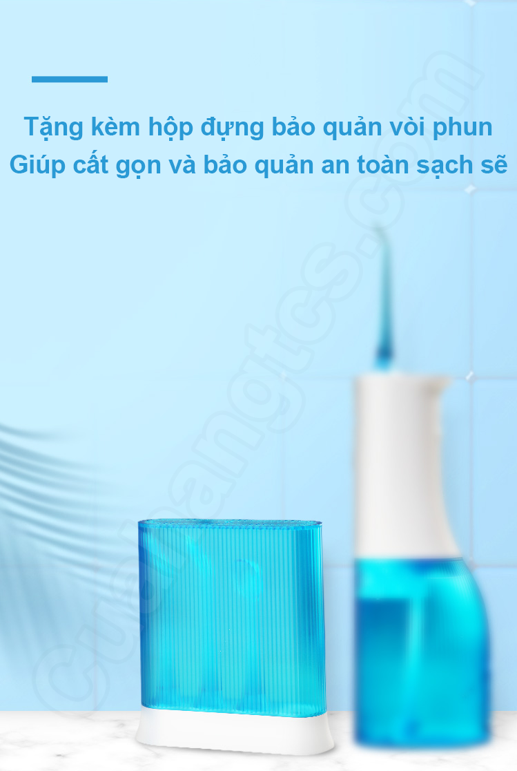 Tăm nước Xiaomi Soocas W3 Pro (4 vòi xịt)