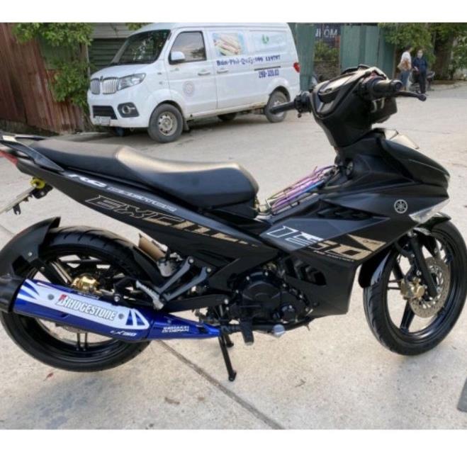Tem Rời Exciter 150 Đen Nhám Zin 2020 - Tem Lụa Cao Cấp