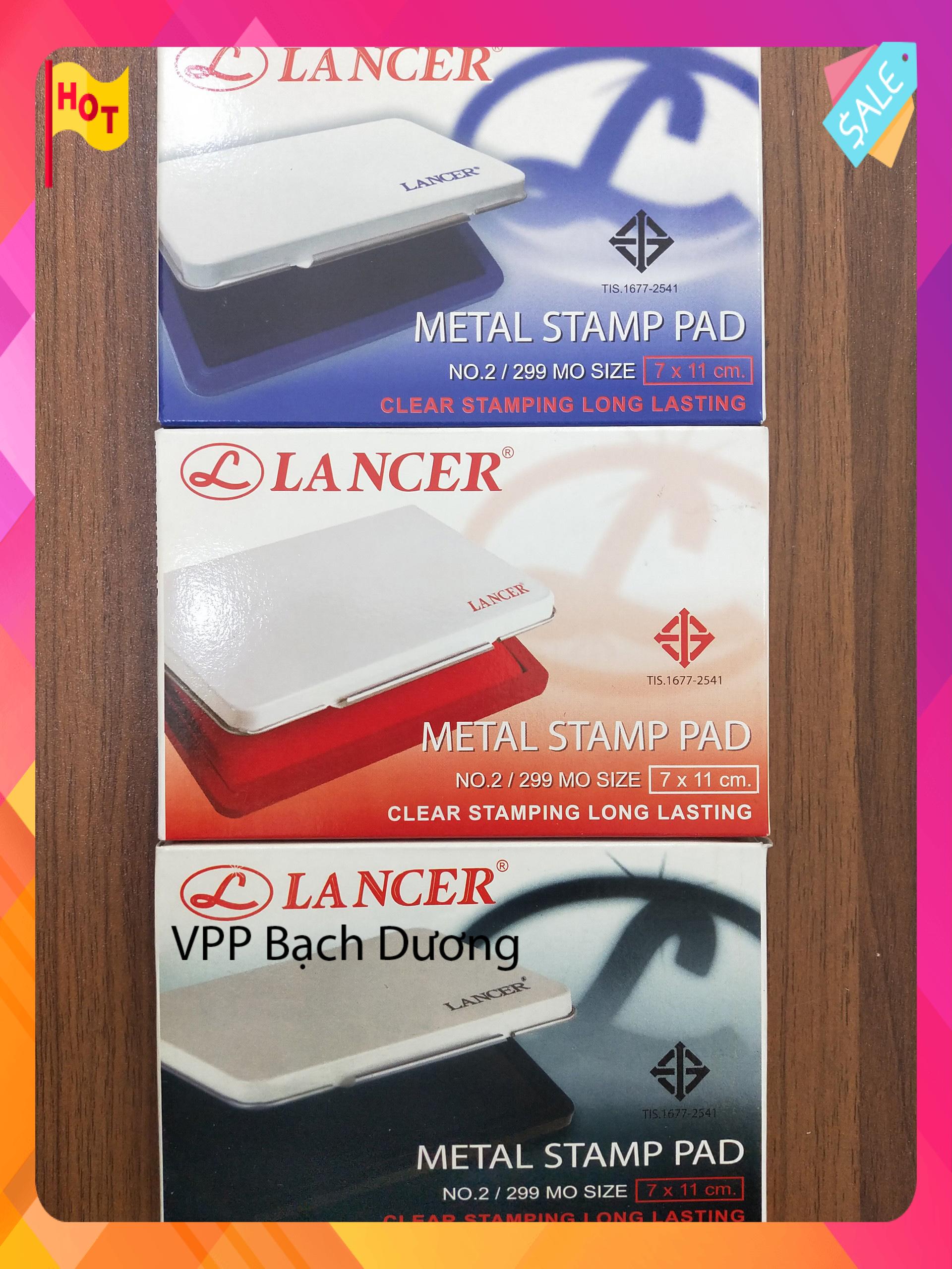 Tăm bông có mực Lancer No.2 - Khay mực Tampon -cái