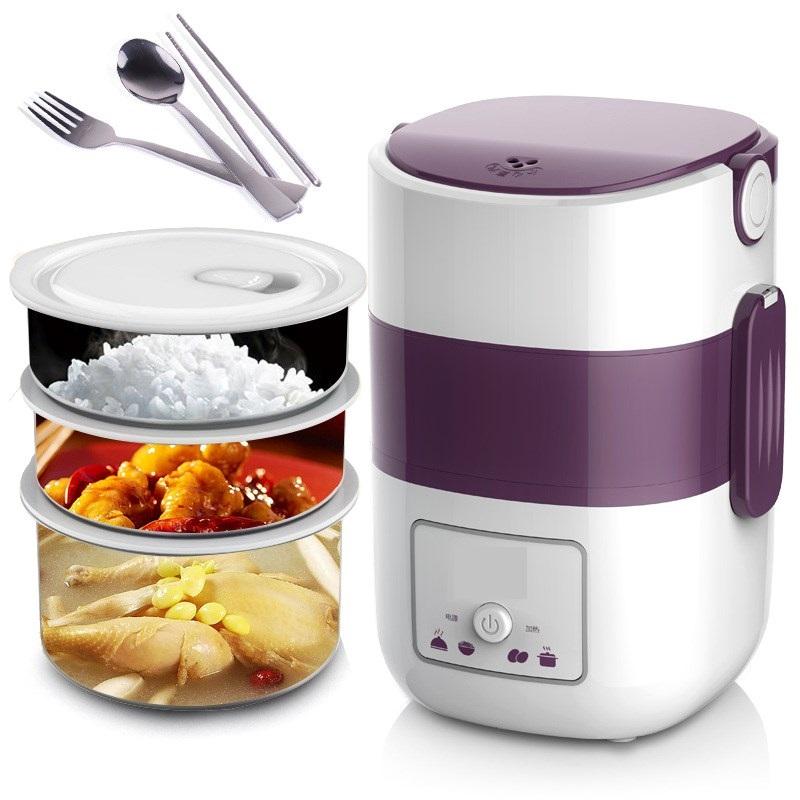 Hộp hâm nóng thức ăn,Hộp cơm công sở,hộp ủ cơm điện, hộp cơm văn phòng, Hộp nấu và hâm nóng thức ăn, làm nóng dựa trên cơ chế hấp đảm bảo nguyên vẹn dinh dưỡng ban đầu trong thức ăn.  Bảo hành toàn quốc 1 đổi 1 trong 12 tháng bởi Sun Store