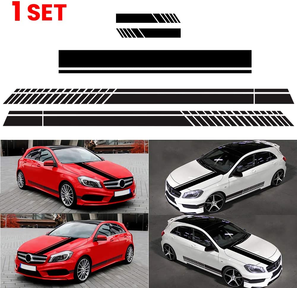 Tem Dán Trang Trí Mui Xe Và Sườn Xe Ô Tô