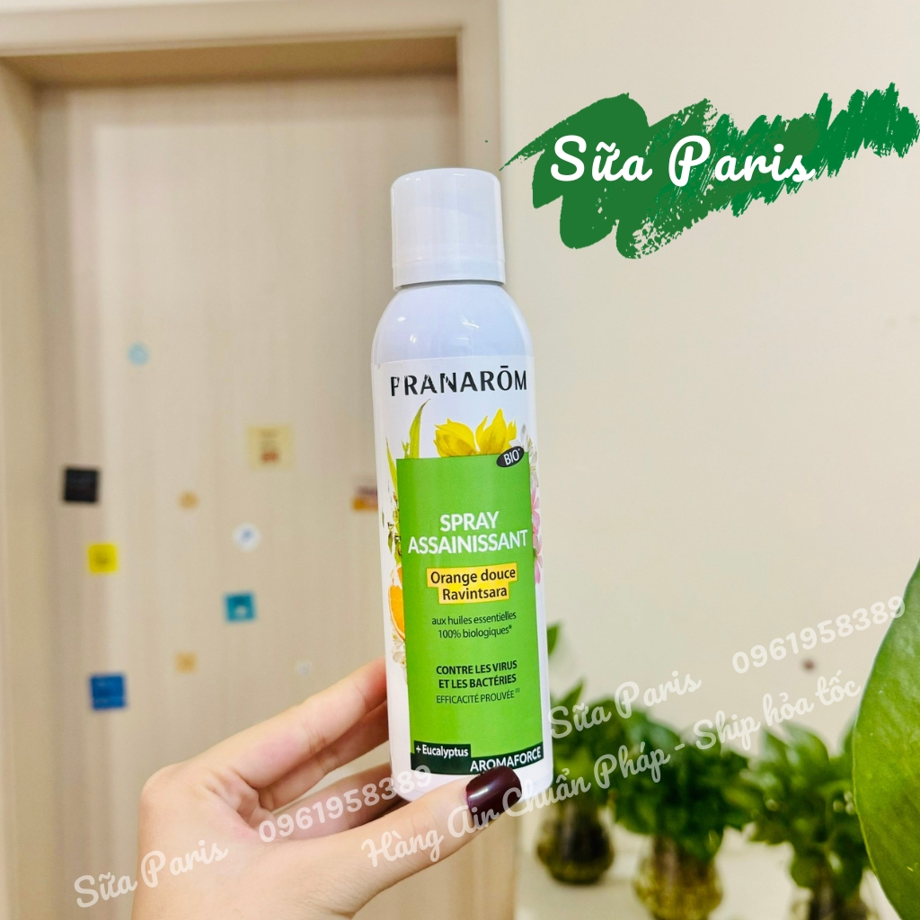 Xịt khuẩn Pranarom spray asainissant_Sữa Paris