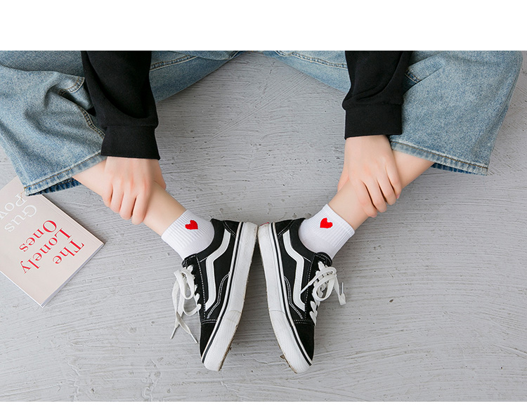 Tất tim cổ ngắn set 5 đôi