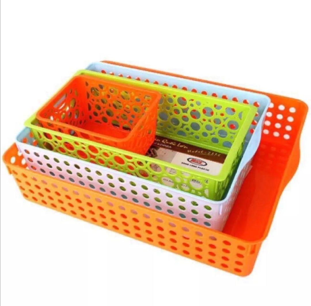 Khay đựng đồ đa năng. Đựng đồ văn phòng A4 - B5 nhựa Việt Nhật. Khay đựng tài liệu, sách vở, đồ dùng học tập, làm việc (MI263)