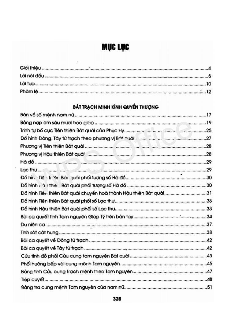 Sách Bát Trạch Minh Kính