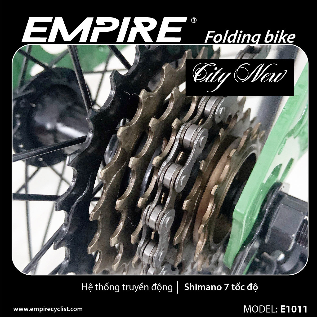XE ĐẠP ROAD EMPIRE E1011 SỪNG TRÂU