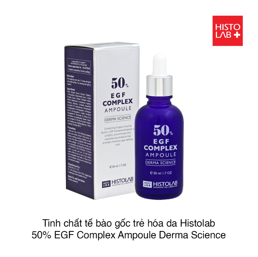 Tinh Chất Histolab 50% EGF Complex Tế Bào Gốc Trẻ Hóa Da - 50ml