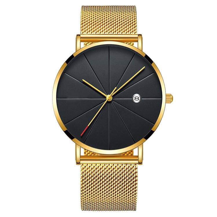Đồng hồ Thời trang nam Dewin dây da sang trọng