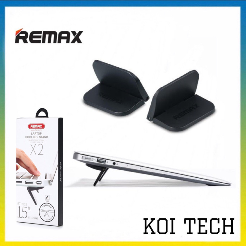 Bảng giá [ MUA 1 TẶNG 1 ] remax Rt W02 giá đỡ kê cao macbook - đế tản nhiệt laptop - Koi Tech Phong Vũ
