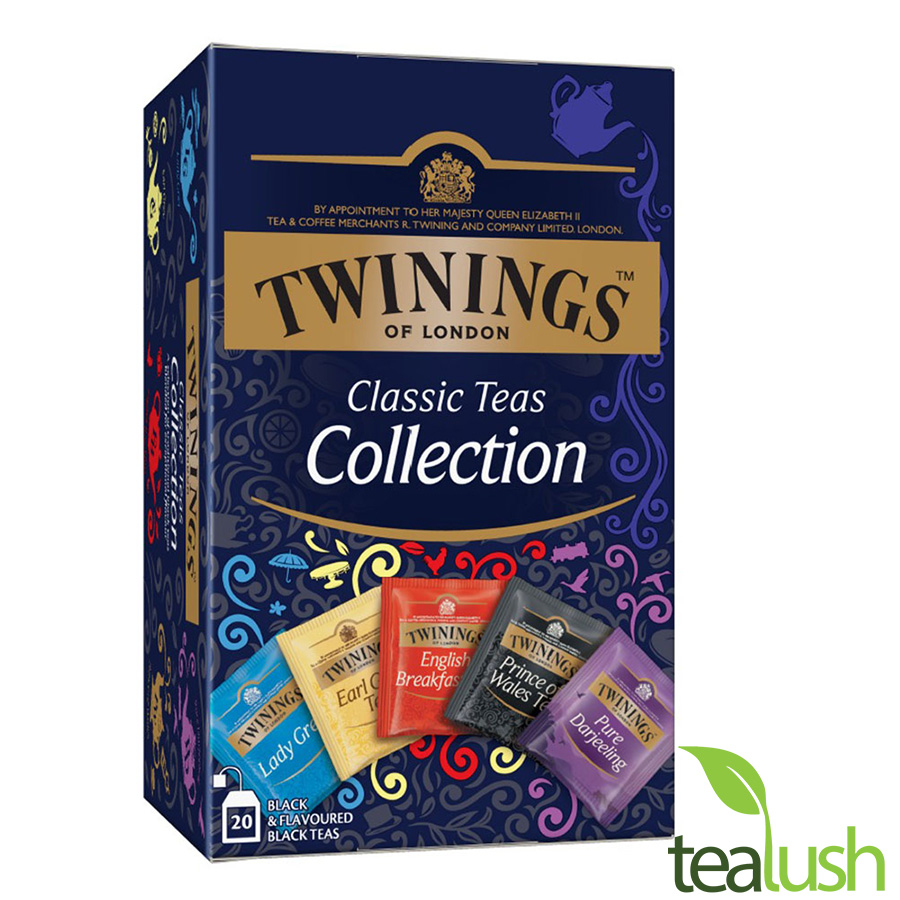 Trà Twinings Classic Teas Collection – 5 vị trà đen truyền thống 20 gói