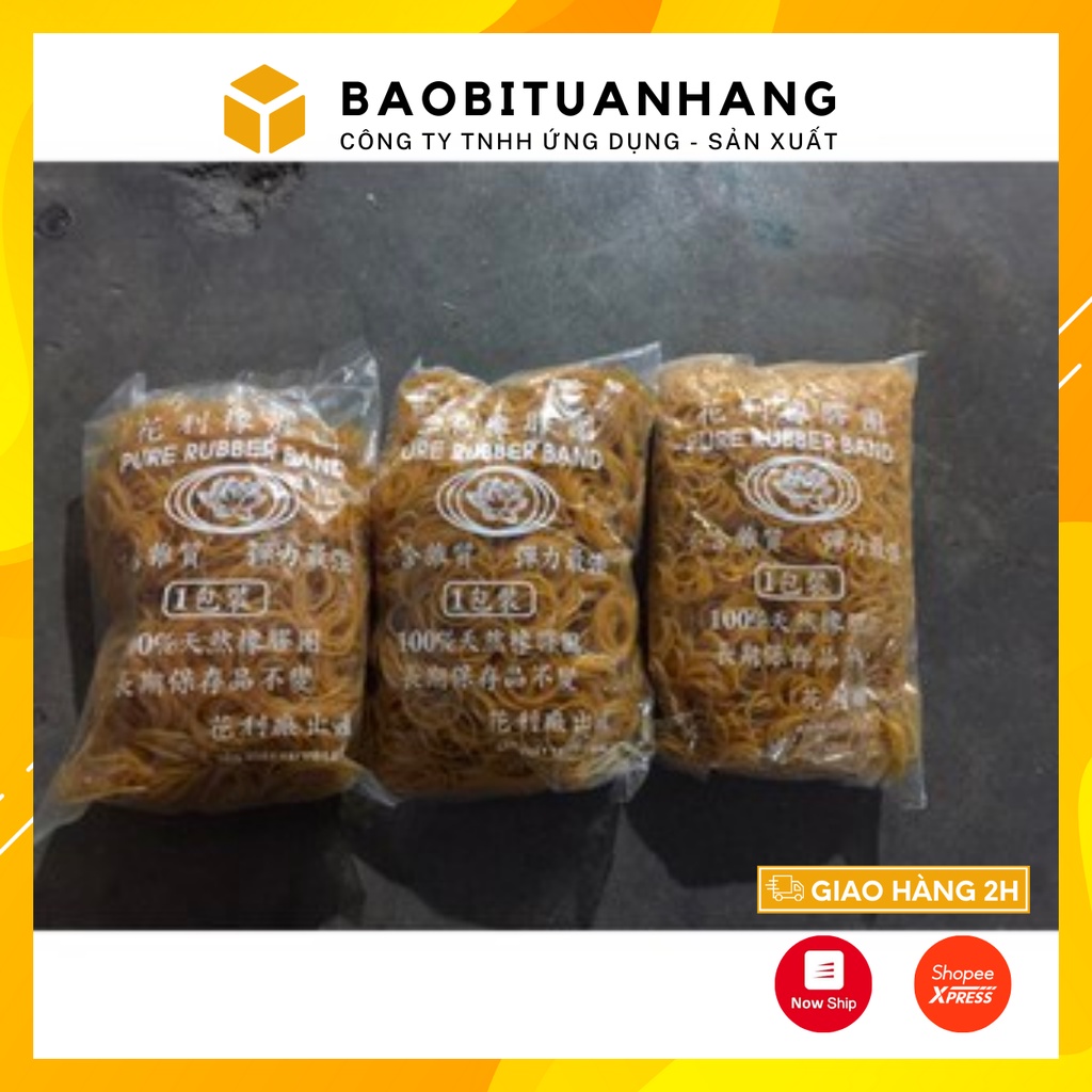 [110g] 1 gói chun vàng ( dây thun )