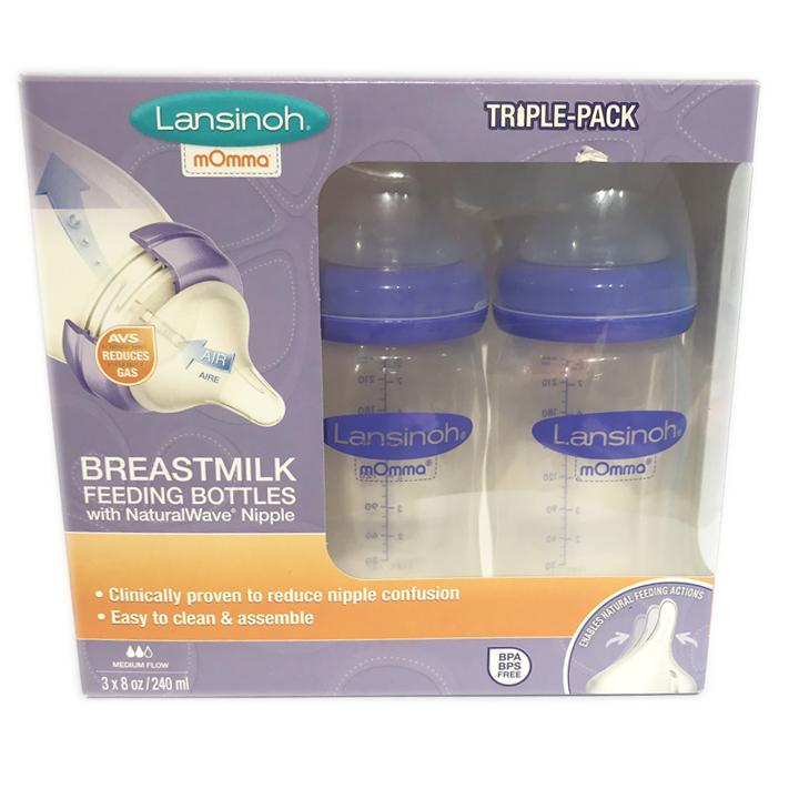 Bình sữa momma lansinoh 240ml