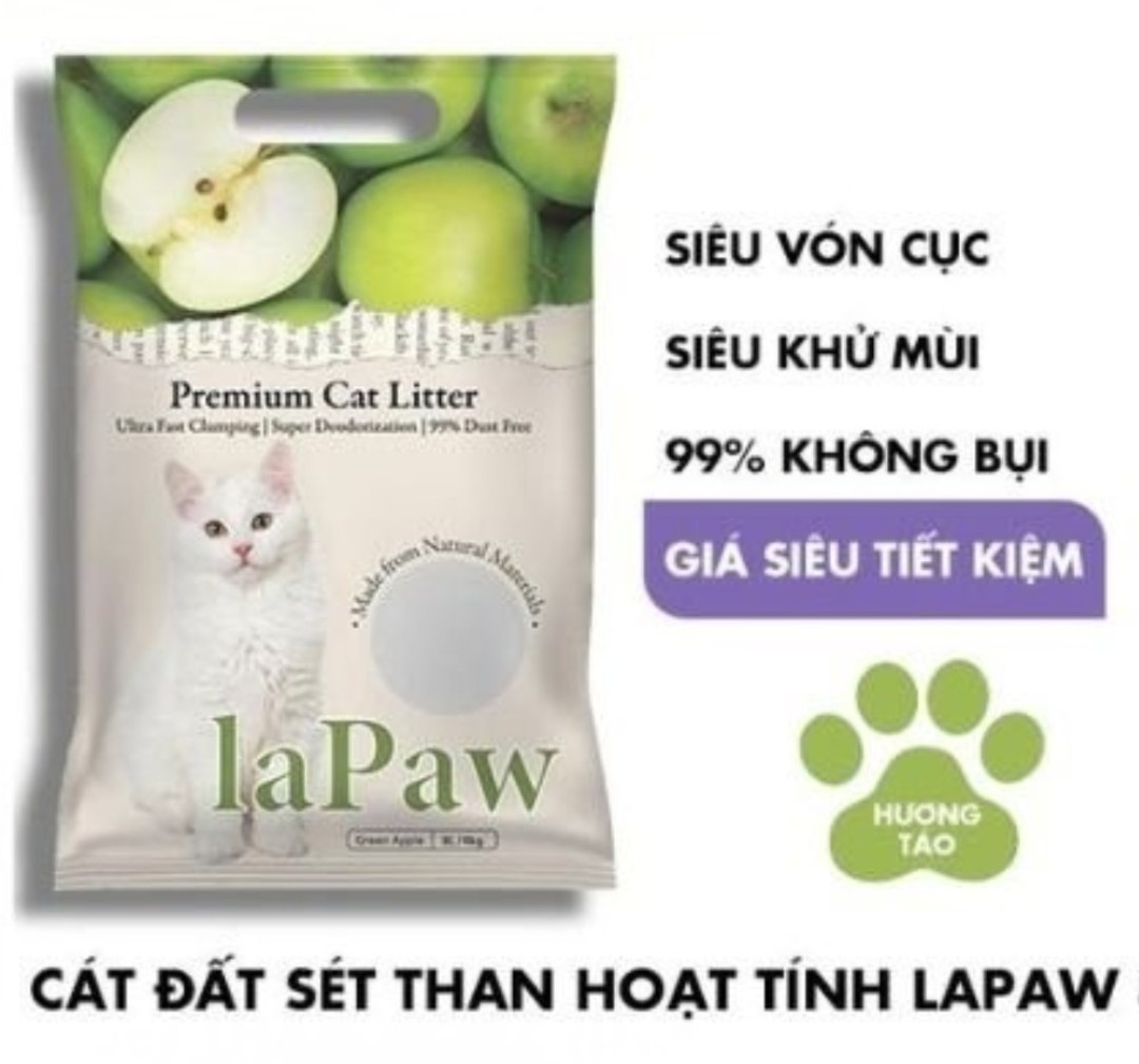 Cát vệ sinh cho mèo lapaw 8l-15l-20l