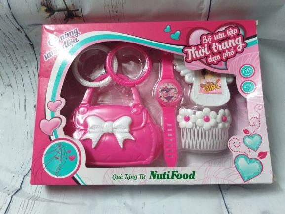 Bộ đồ chơi thời trang dạo phố bé gái
