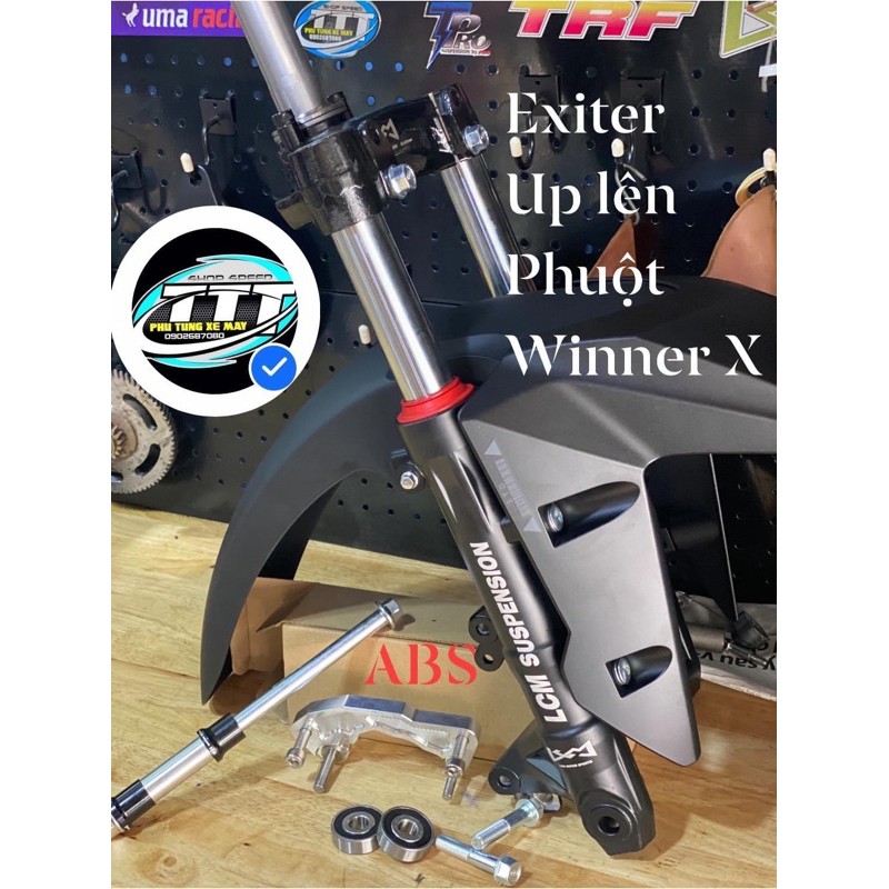 Full combo phuộc đầy đủ lcm winner x 150 up lên xe ex150 có abs