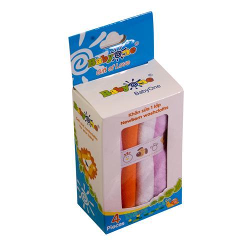Khăn sữa BabyOne SS0650 (1 lớp) - HELLO BB