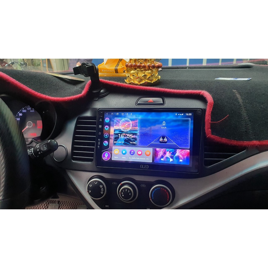 Màn hình android oled c2 new phiên bản 2021 ram 2gb bộ nhớ 32gb gắn sim 4g ra lệnh giọng nói dẫn đường vietmap...