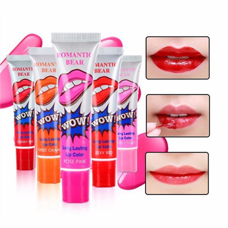 [Dùng Là Xinh] Son Săm Wow Hàn Quốc Hot 2020  (Dạng Lột) Lâu Trôi Chống Nước.