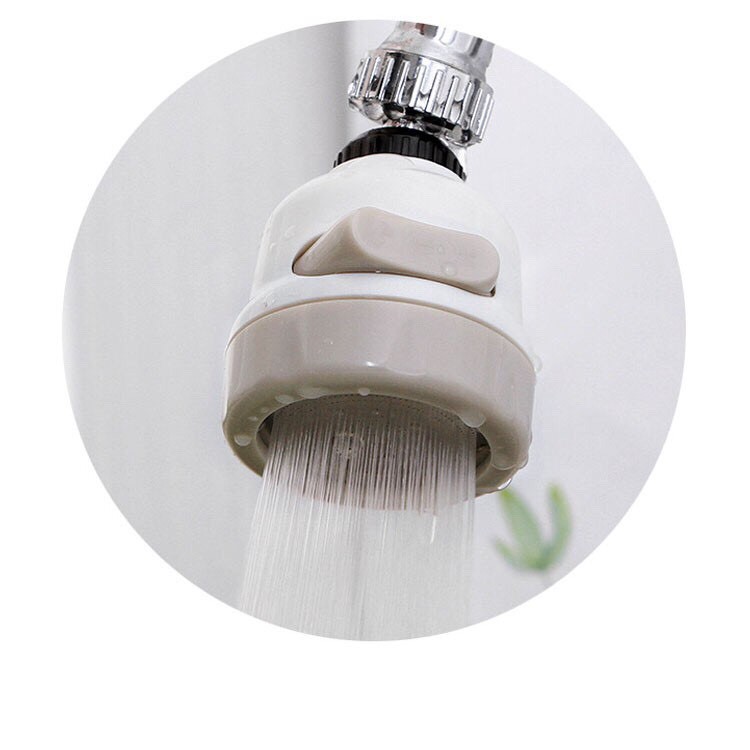 Đầu vòi tăng áp 3 chế độ xoay 360 độ