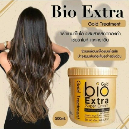[NiKa shop] HẤP TÓC, Ủ TÓC PHỤC HỒI BIO GOLD EXTRA THÁI LAN SIÊU THƠM MƯỢT