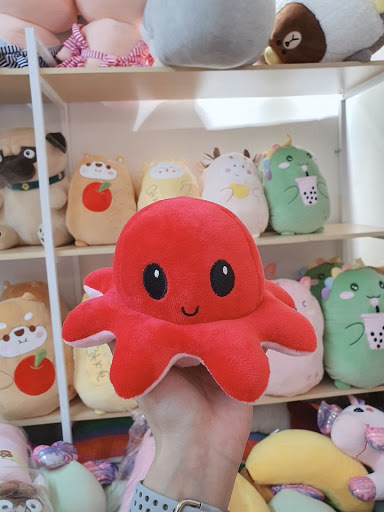 [HCM][ SIÊU CUTE ] - BẠCH TUỘC CẢM XÚC 2 MẶT LÔNG MỊN CAO CẤP