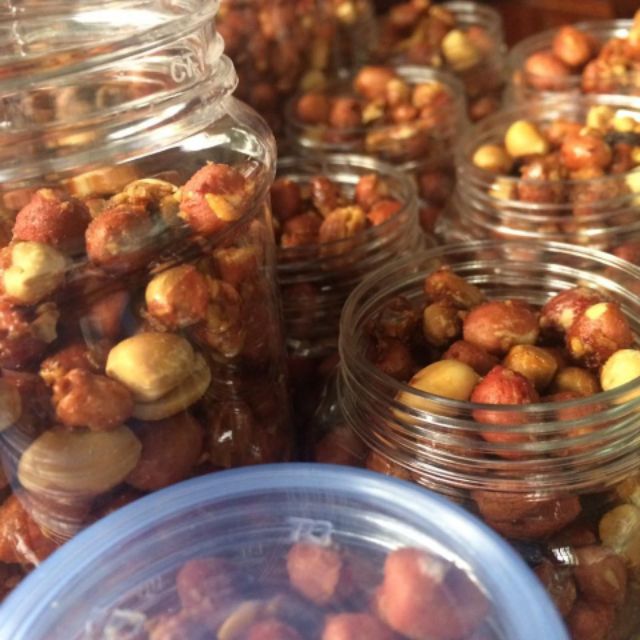 [ HOÀN TIỀN 10% ][HCM]500gr đậu phộng cháy tỏi