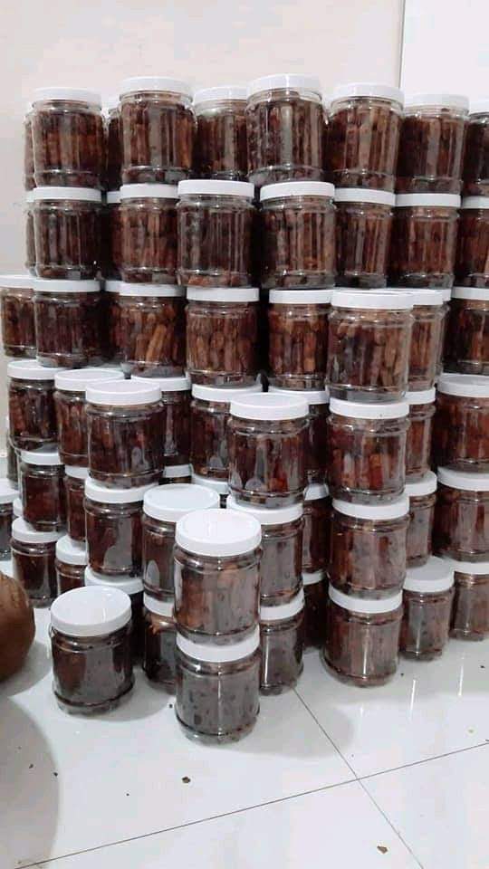 ME LÀO CHẤM MUỐI TÔM 500GR