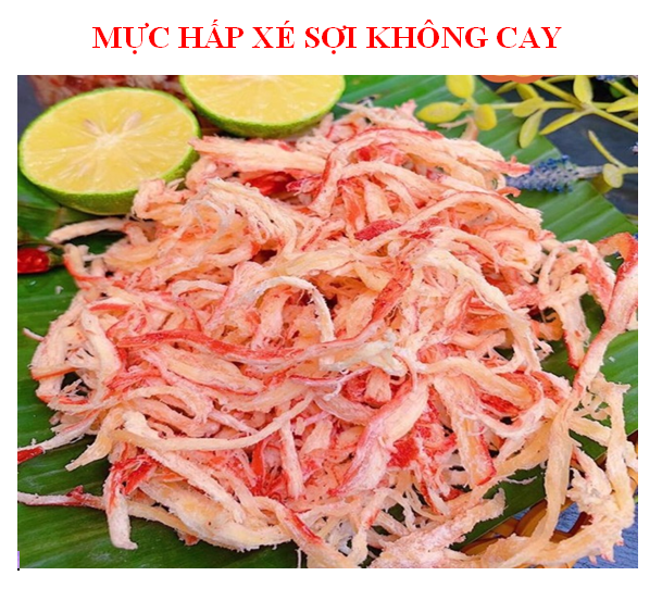 1KG MỰC XÉ SỢI HẤP NƯỚC CỐT DỪA SIÊU NGON