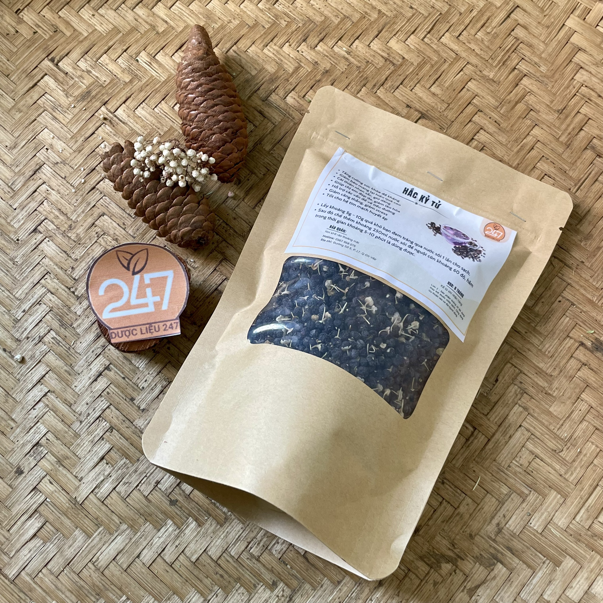 100g, 200g hắc kỷ tử – làm đẹp, cải thiện nhan sắc, chống lão hóa, hỗ trợ giảm cân