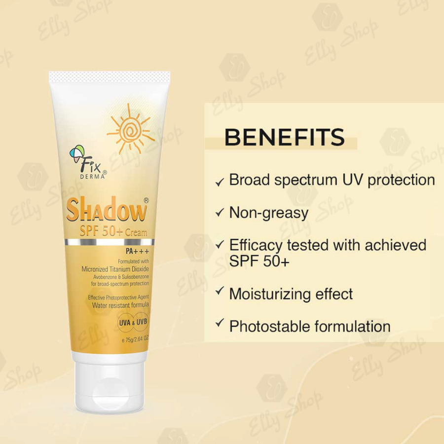Kem Chống Nắng Fixderma Shadow Cream SPF 50+ (75g)
