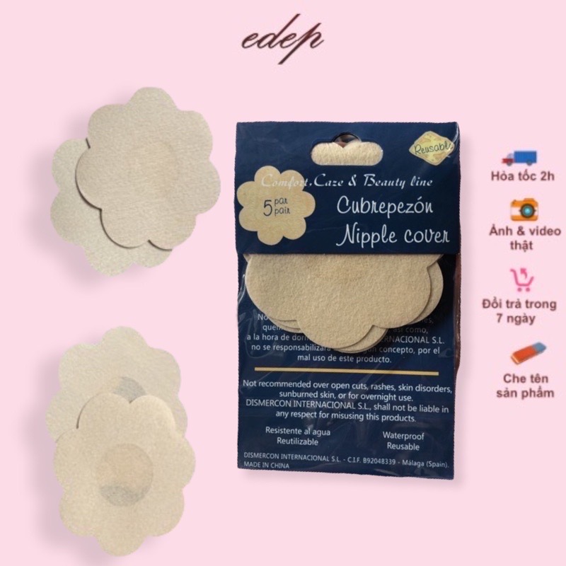 combo 5 cặp miếng dán ti giấy - miếng dán đầu ngực