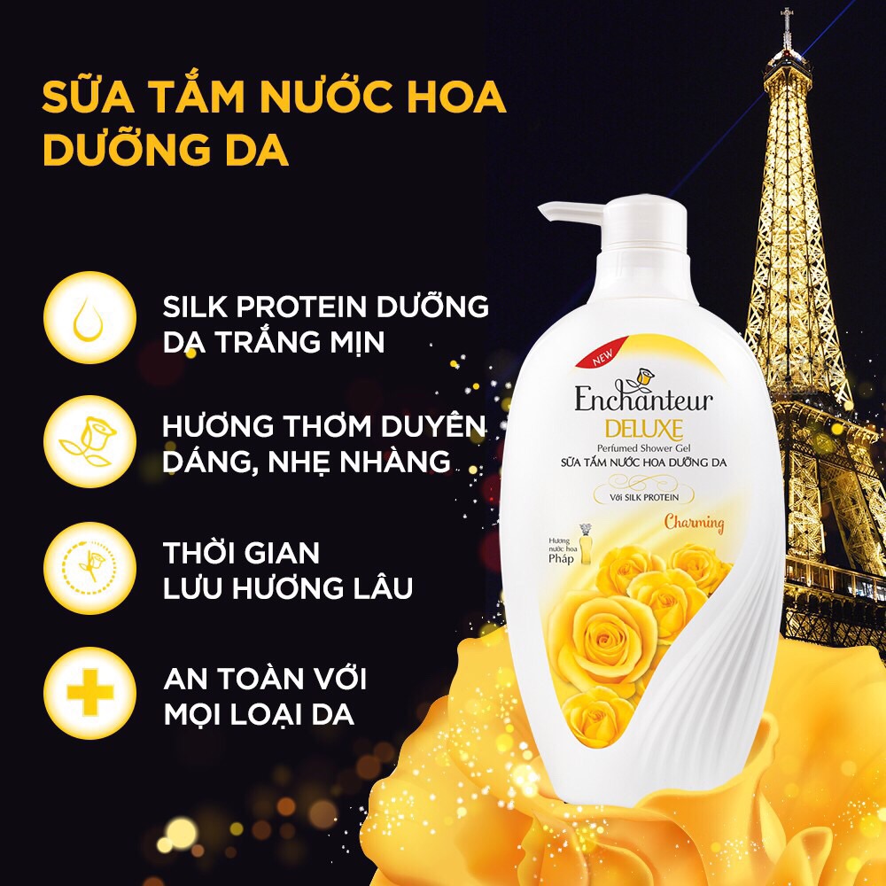 [HCM]Combo dầu gội và Sữa tắm Enchanter