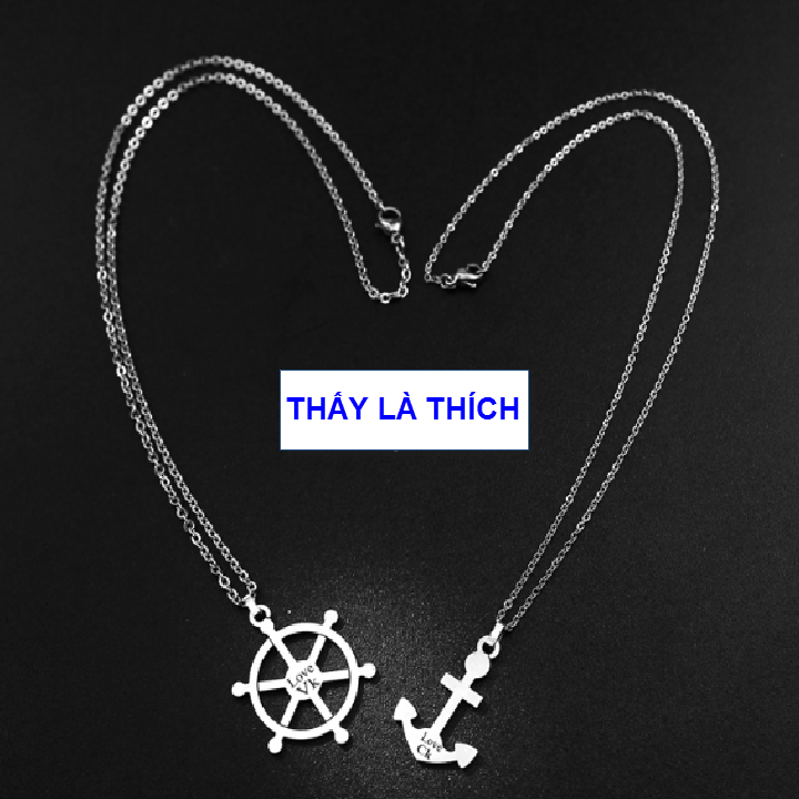 Necklaces couple stainless steel saw is like ổ lock heart shape love and key carved lettering forever-price for sale as above is 1 pair as picture