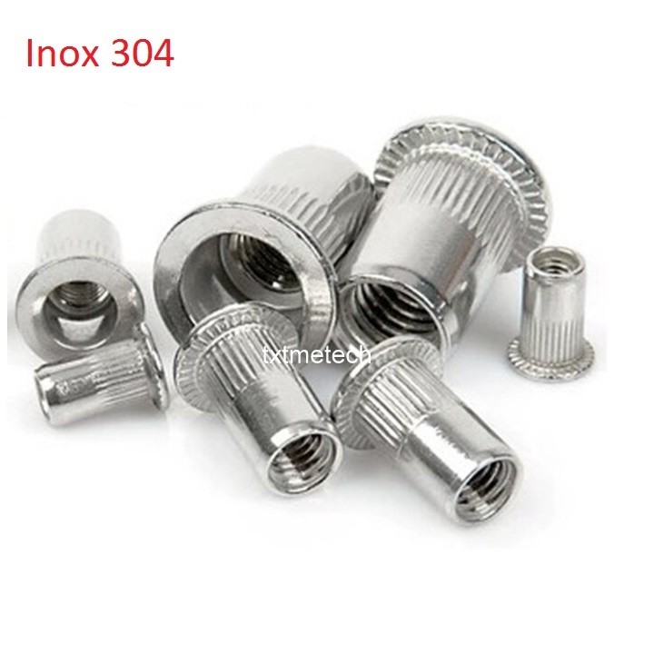 Đai ốc rút, tán rút inox 304 M8 (20 con)