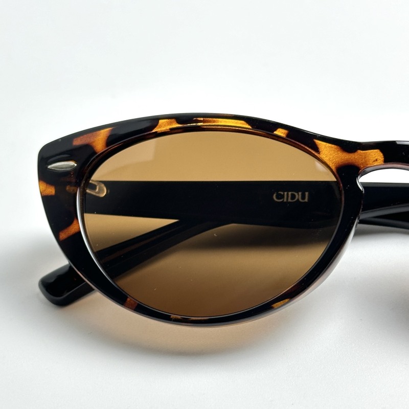 Kính râm Bầu Dục Gọng Đồi Mồi Cidu Mk22