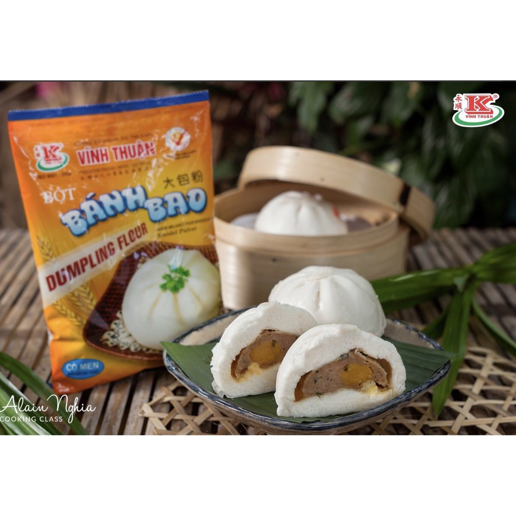 BỘT BÁNH BAO VĨNH THUẬN 400gr ( Trộn sẵn )